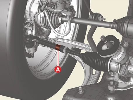 Kia EV6. Adjustment