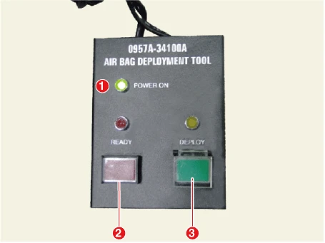 Kia EV6. Airbag Module Disposal