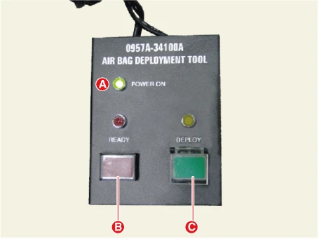 Kia EV6. Airbag Module Disposal