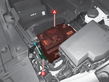 Kia EV6. Auxiliary Battery (12 V)