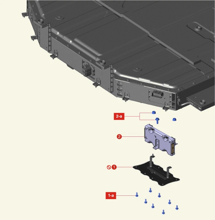 Kia EV6. Battery Management Unit (BMU)