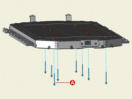 Kia EV6. Battery System Assembly (BSA)