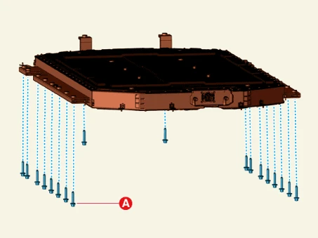 Kia EV6. Battery System Assembly (BSA)