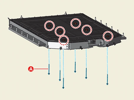 Kia EV6. Battery System Assembly (BSA)