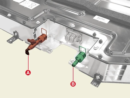 Kia EV6. Battery System Assembly (BSA) Inspection