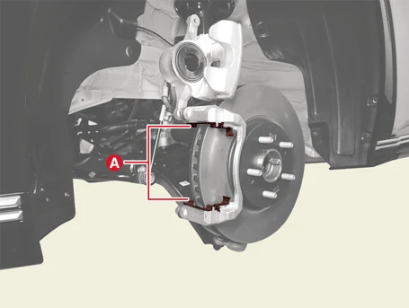 Kia EV6. Brake pad