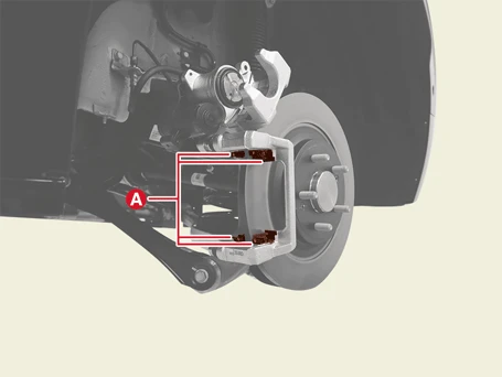 Kia EV6. Brake pad