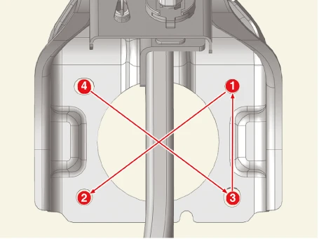 Kia EV6. Brake pedal