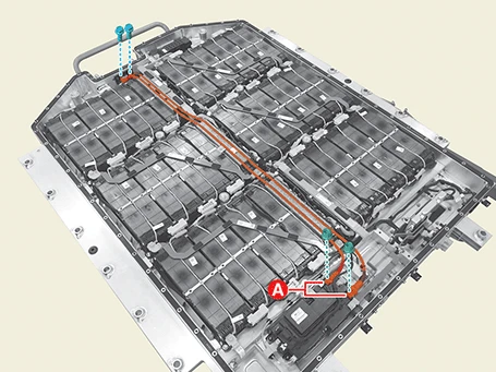 Kia EV6. Cell Monitoring Unit (CMU)