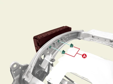 Kia EV6. Center Side Airbag (CSAB) Module