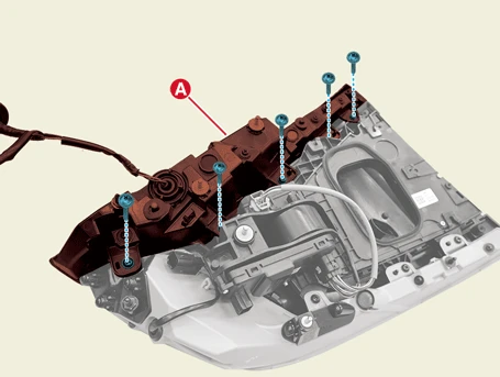 Kia EV6. Charge Door Actuator