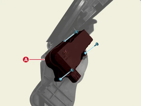 Kia EV6. Charge Door Actuator