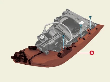 Kia EV6. Charge Door Assembly