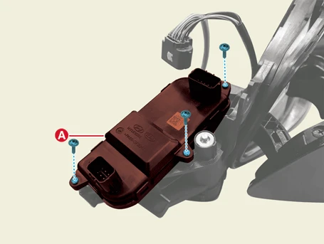 Kia EV6. Charge Door Module (CDM)