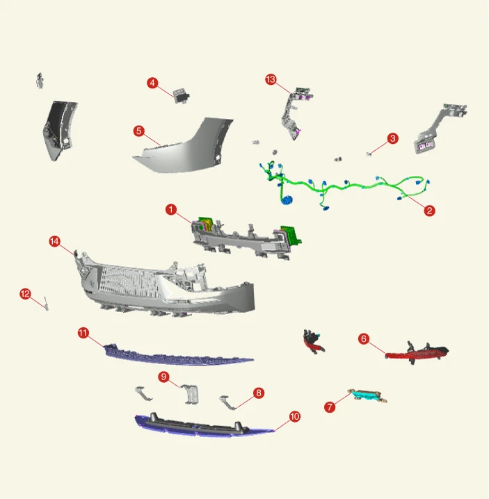 Kia EV6. Components and Components Location