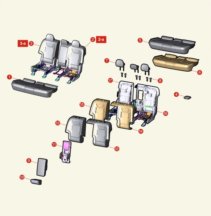 Kia EV6. Components and Components Location