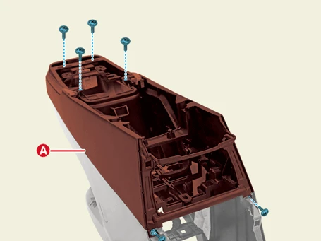 Kia EV6. Console Tray