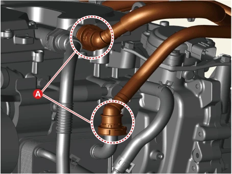 Kia EV6. Coolant