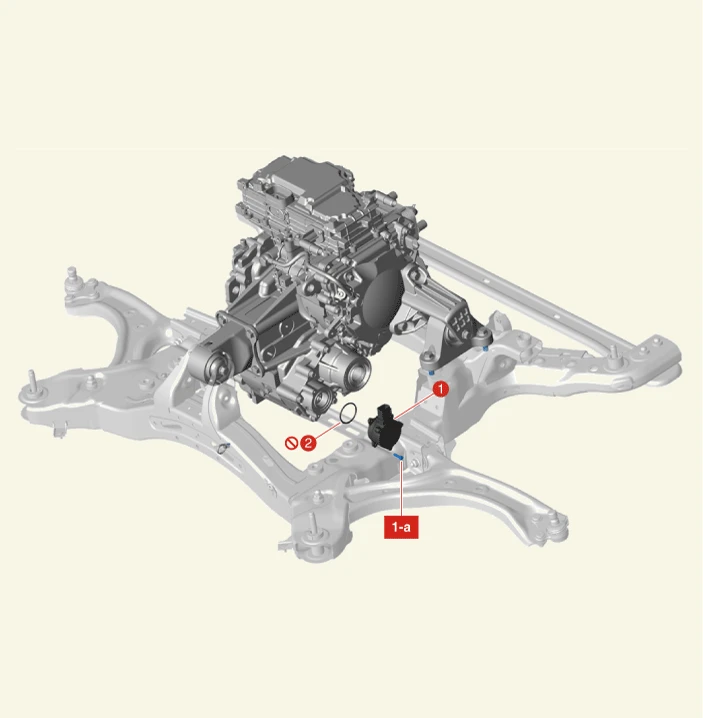 Kia EV6. Disconnect Actuator System (DAS) Motor