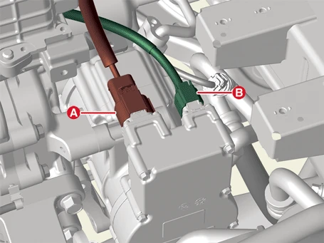 Kia EV6. Electric A/C Compressor