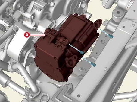 Kia EV6. Electric A/C Compressor