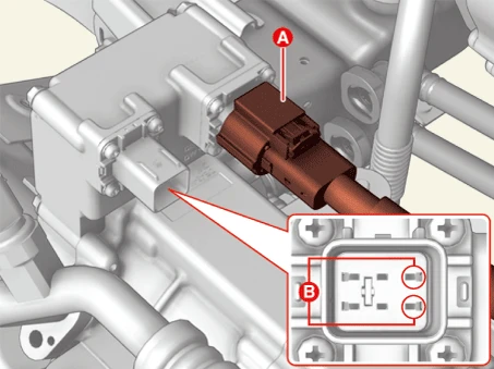 Kia EV6. Electric A/C Compressor