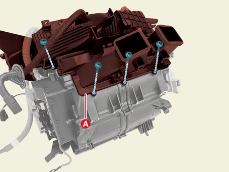 Kia EV6. Evaporator Core