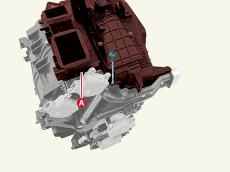 Kia EV6. Evaporator Core