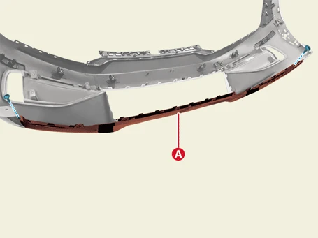 Kia EV6. Front Bumper Assembly