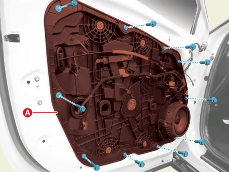 Kia EV6. Front Door Module