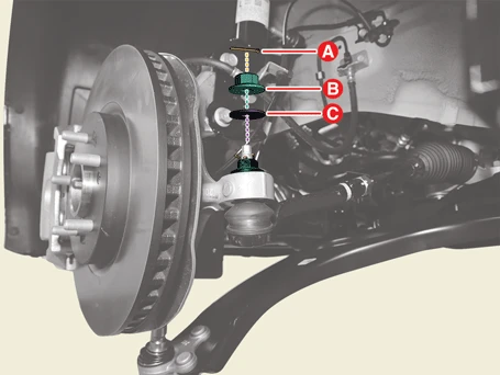 Kia EV6. Front Driveshaft