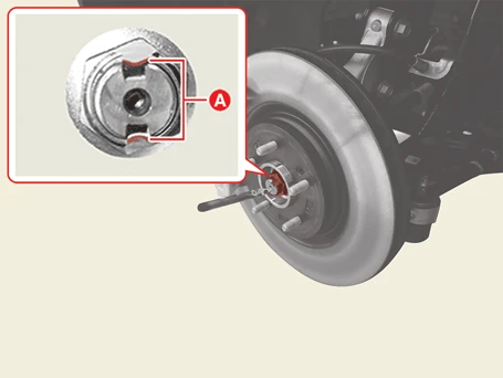 Kia EV6. Front Driveshaft