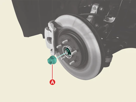 Kia EV6. Front Driveshaft