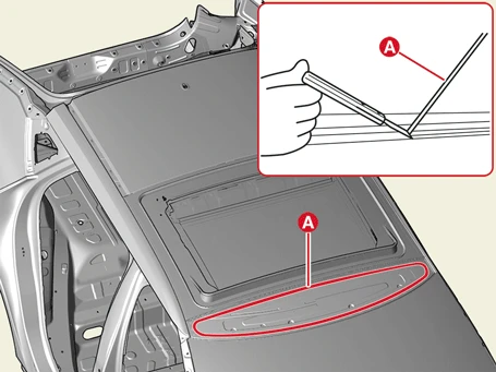 Kia EV6. Front Glass