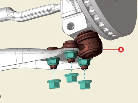 Kia EV6. Front Lower Arm