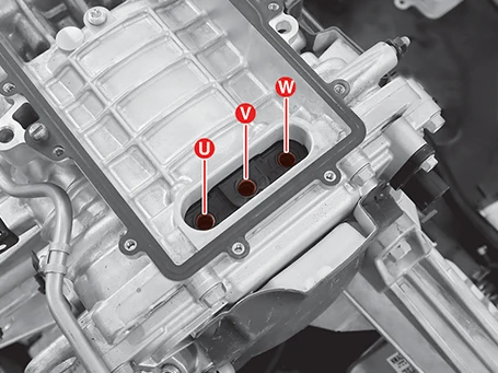 Kia EV6. Front Motor and Reduction Gear Assembly