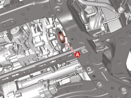 Kia EV6. Front Motor and Reduction Gear Oil Seal