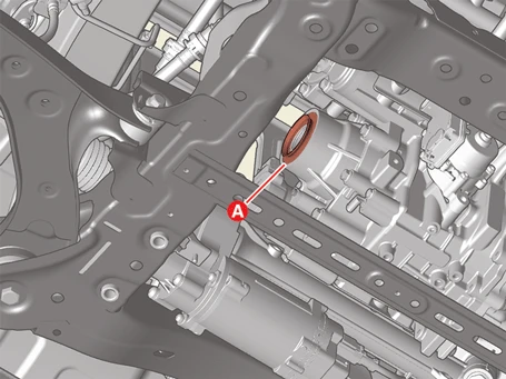 Kia EV6. Front Motor and Reduction Gear Oil Seal