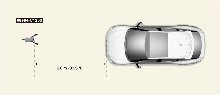 Kia EV6. Front Radar