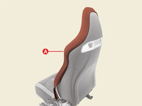 Kia EV6. Front Seat Back Cover