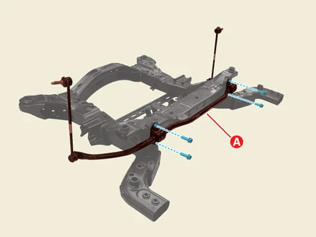 Kia EV6. Front Sub Frame