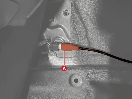 Kia EV6. Front wheel speed sensor