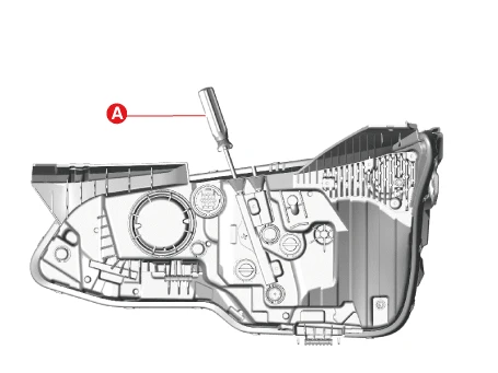 Kia EV6. Headlamps