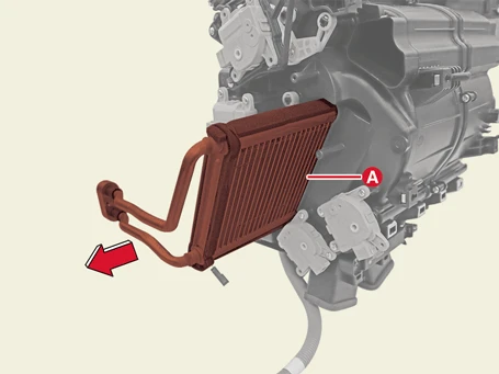 Kia EV6. Inner Condenser