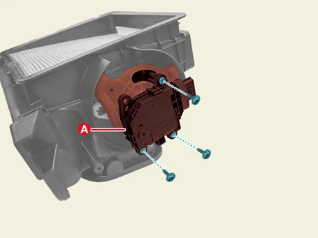 Kia EV6. Intake Actuator