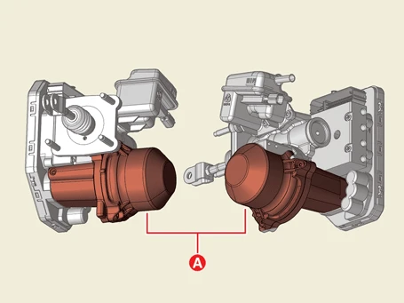 Kia EV6. Integrated Electronic Brake (IEB)