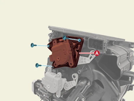 Kia EV6. Mode Control Actuator