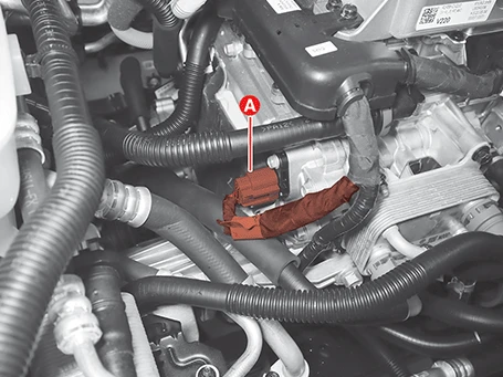 Kia EV6. Motor Position and Temperature Sensor