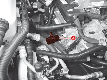 Kia EV6. Motor Position and Temperature Sensor