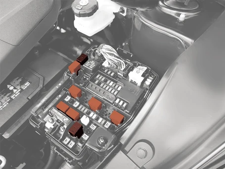 Kia EV6. PE Room Junction Block